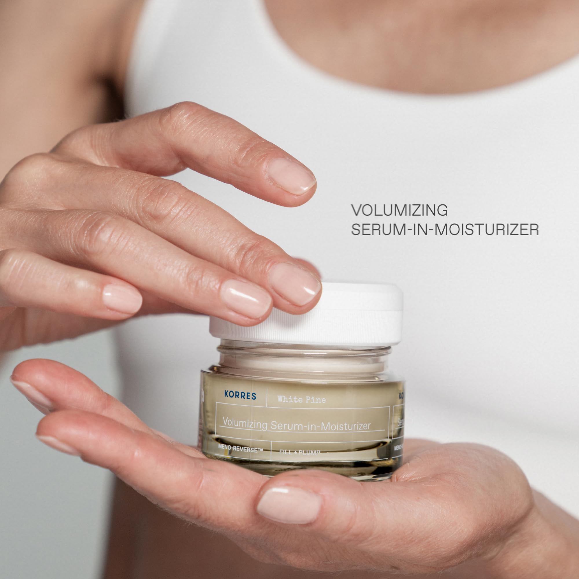 Amazon.com: KORRES White Pine Meno-reverse Volumizing Serum-in